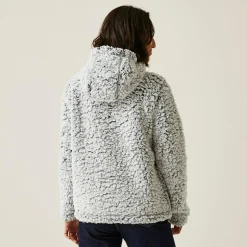 Women's Zelpha Fluffy Hooded Fleece | Navy