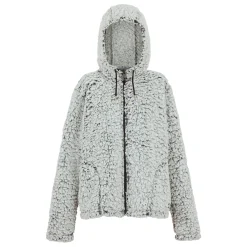 Women's Zelpha Fluffy Hooded Fleece | Navy
