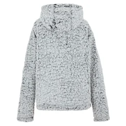 Women's Zelpha Fluffy Hooded Fleece | Navy